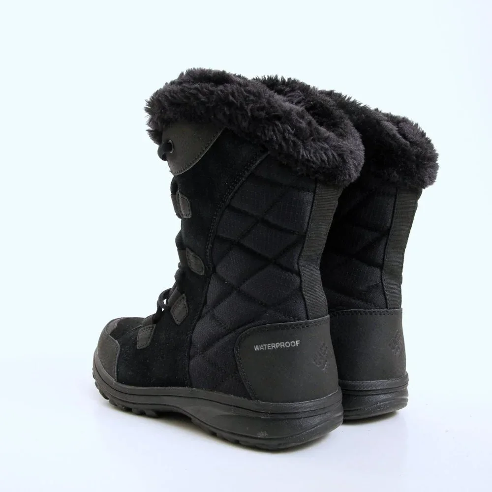 Columbia Ice Maiden‎ II Waterproof Boots in Black Women Size 6